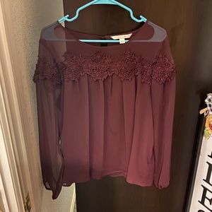 Burgundy Top
